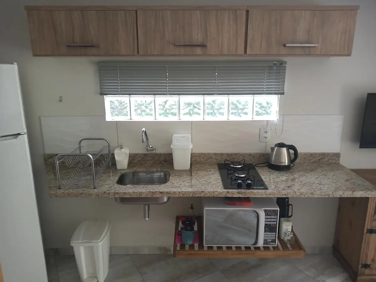 Quarto em Acomodações Particulares Vila Verde Suites Florianópolis Brasil